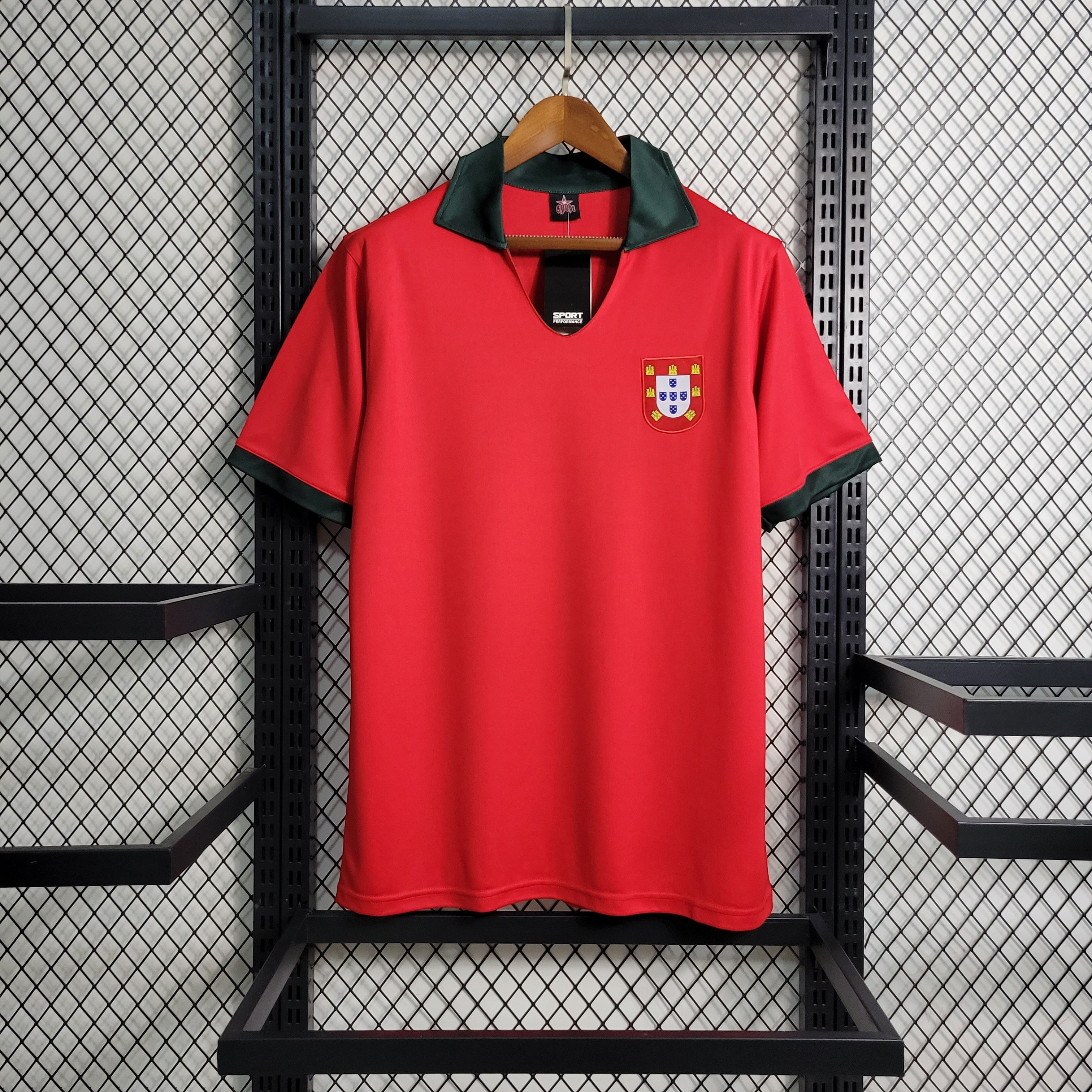 Shirt Portugal Retro Red 1972