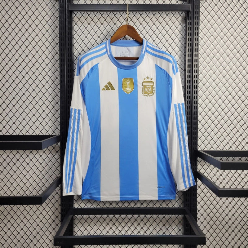 Shirt Argentina Long-sleeved 24/25 Home
