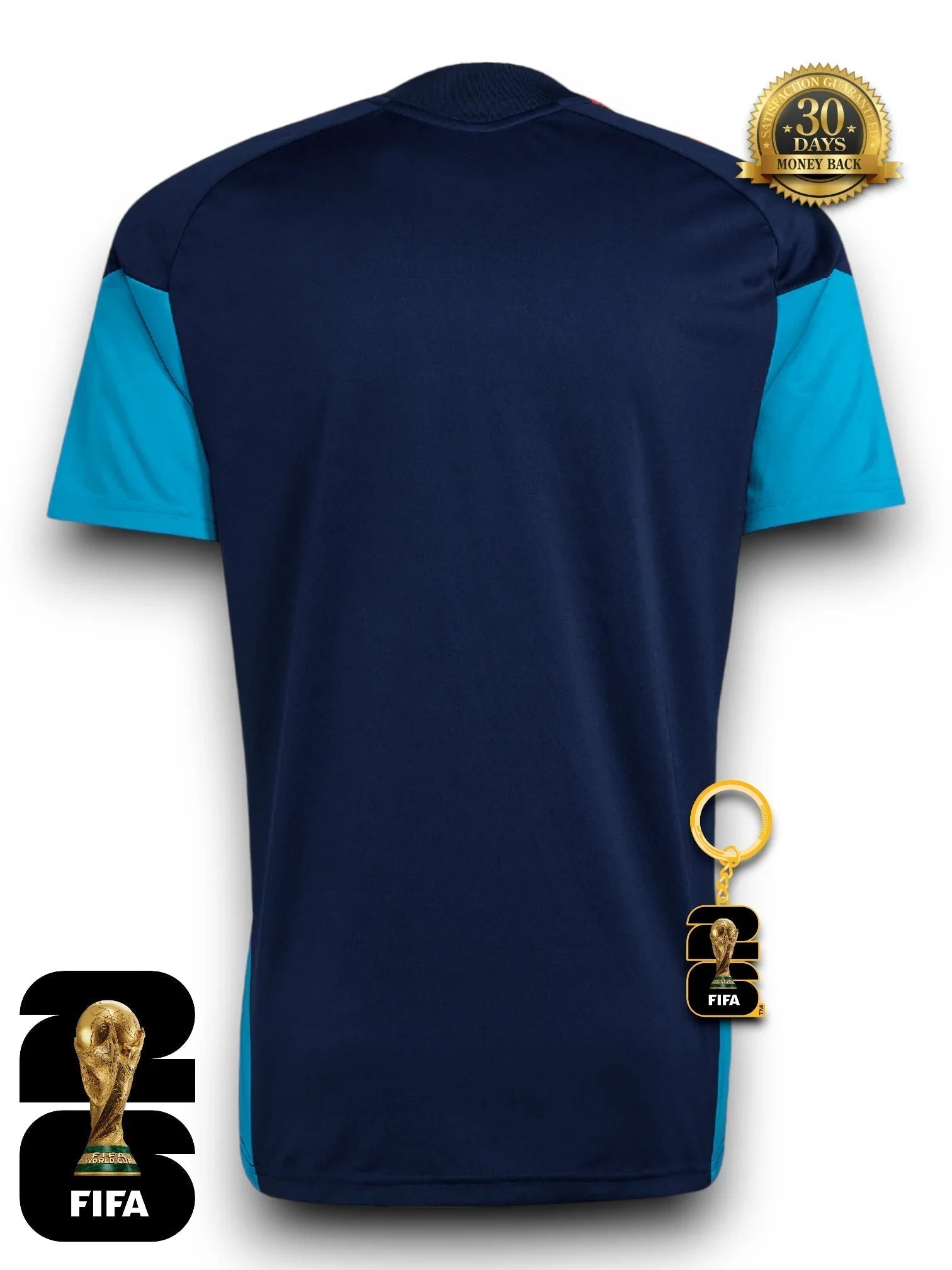 Spain World Cup 2026 Training Navy Blue Jersey