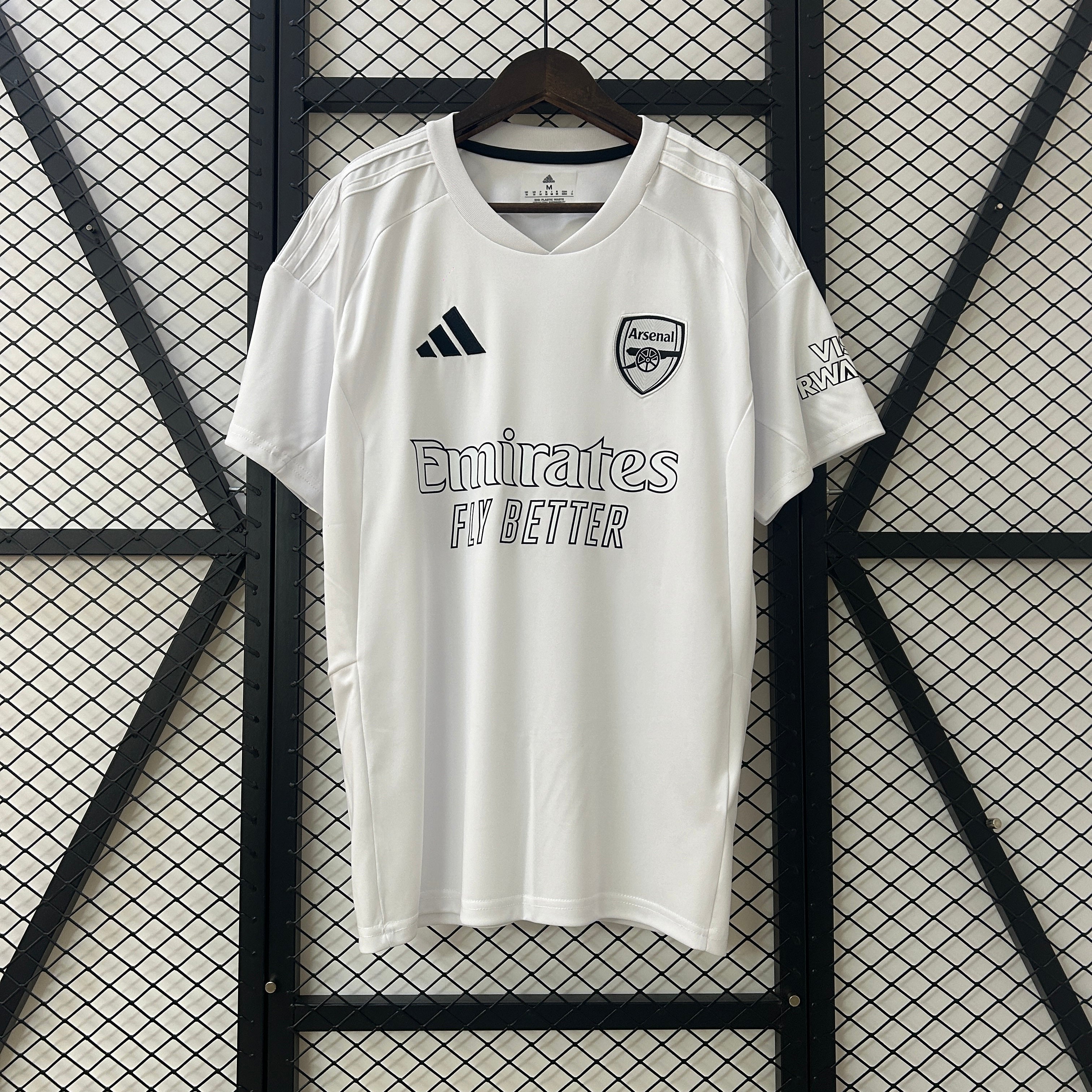 Camisola Arsenal branca 2025/26