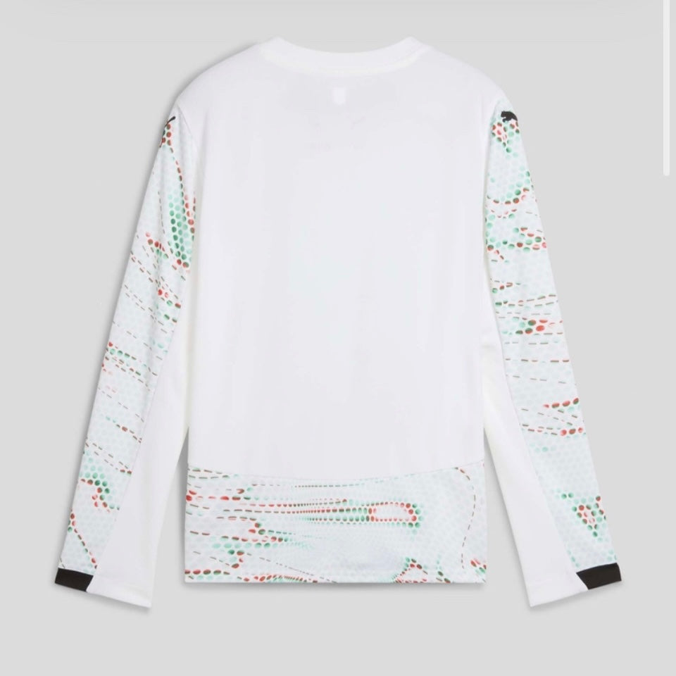 Shirt White Away 2025 - Longsleeved